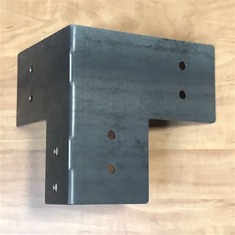 1 5 8 inch metal post bracket|steel brackets for 4x6 posts.